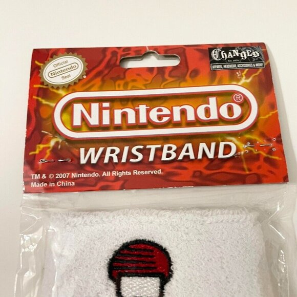 Nintendo Super Mario Know Your Mushroom Athletic Wristband - Picture 9 of 14